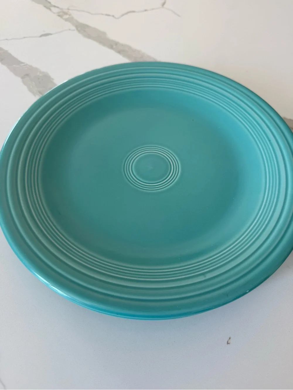 Set Of 2 Fiestaware Fiesta Turquoise Dinner Plates 10”